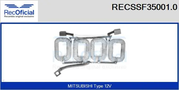 Field Winding, starter (RECSSF35001.0)