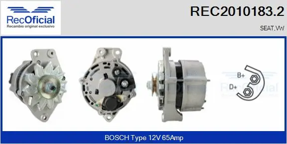 Alternator (REC2010183.2)