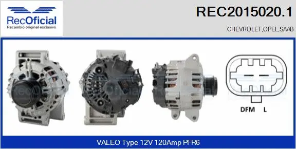 Alternator (REC2015020.1)