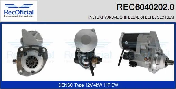 Starter (REC6040202.0)