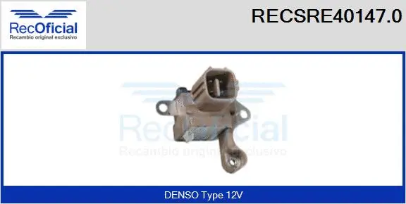 Alternator Regulator (RECSRE40147.0)