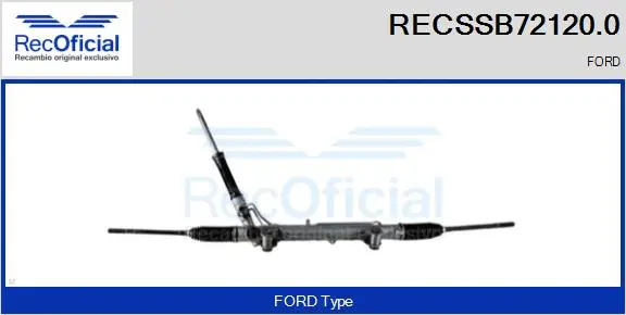 Steering Gear (RECSSB72120.0)