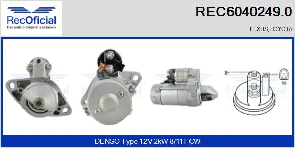 Starter (REC6040249.0)