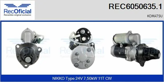 Starter (REC6050635.1)