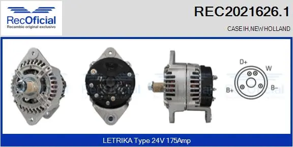 Alternator (REC2021626.1)