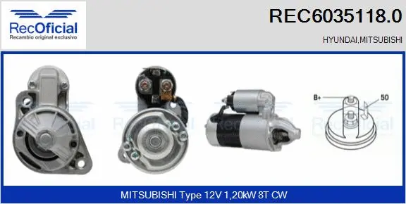 Starter (REC6035118.0)