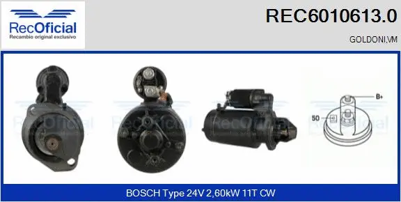 Starter (REC6010613.0)