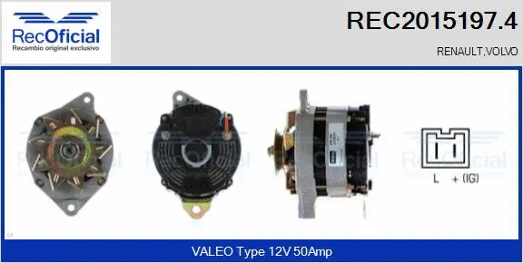 Alternator (REC2015197.4)