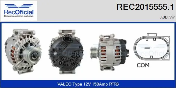Alternator (REC2015555.1)