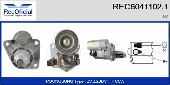 Starter (REC6041102.1)