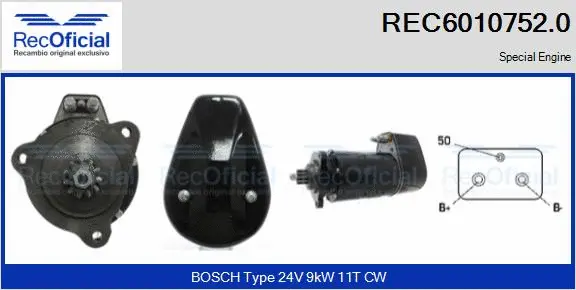 Starter (REC6010752.0)