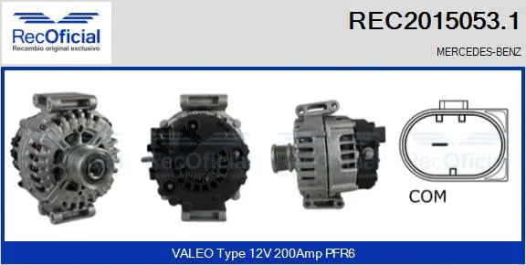 Alternator (REC2015053.1)