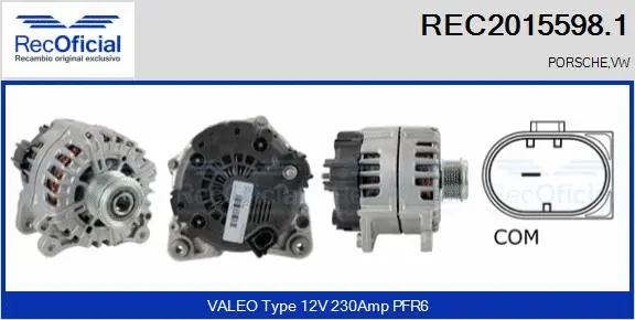 Alternator (REC2015598.1)