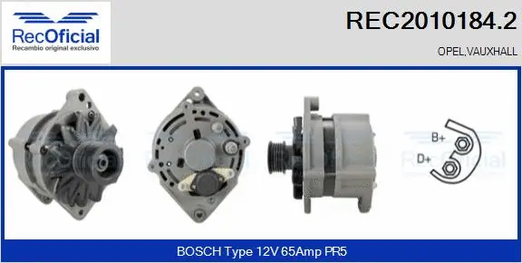 Alternator (REC2010184.2)