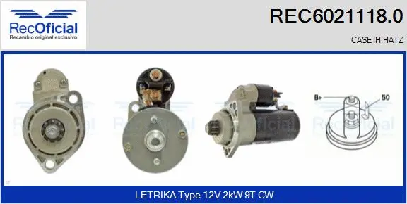 Starter (REC6021118.0)