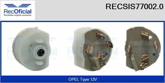 Ignition Switch (RECSIS77002.0)