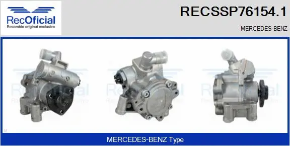Hydraulic Pump, steering (RECSSP76154.1)