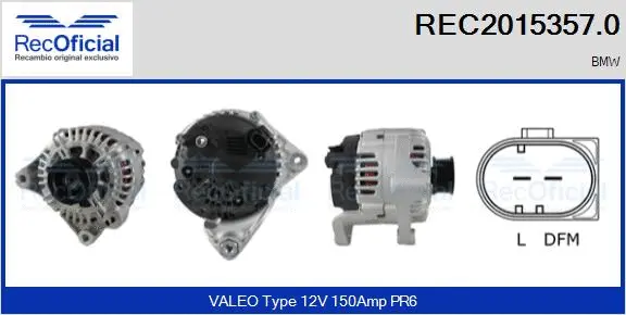 Alternator (REC2015357.0)