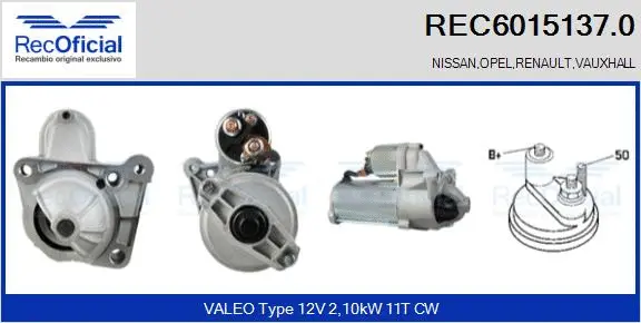 Starter (REC6015137.0)