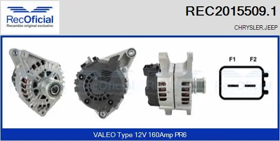 Alternator (REC2015509.1)