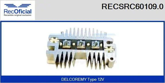 Rectifier, alternator (RECSRC60109.0)