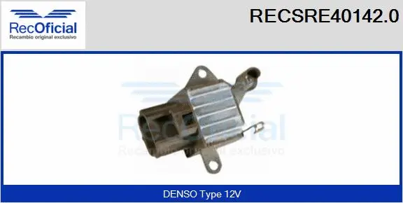 Alternator Regulator (RECSRE40142.0)
