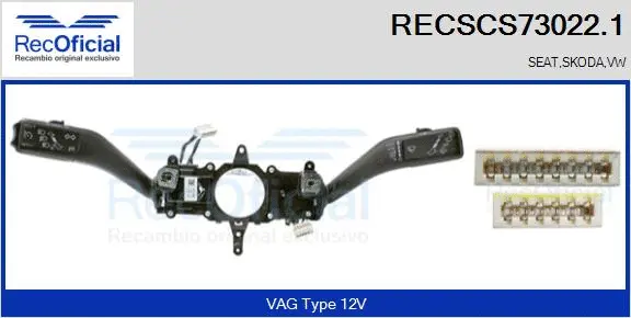 Steering Column Switch (RECSCS73022.1)