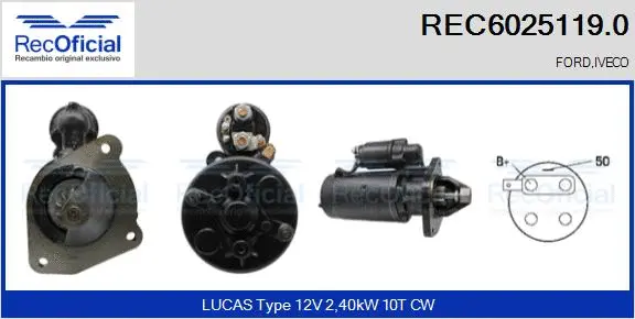 Starter (REC6025119.0)