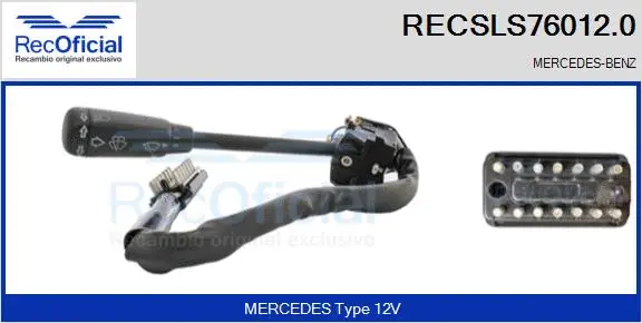 Steering Column Switch (RECSLS76012.0)