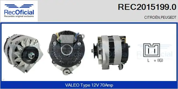 Alternator (REC2015199.0)