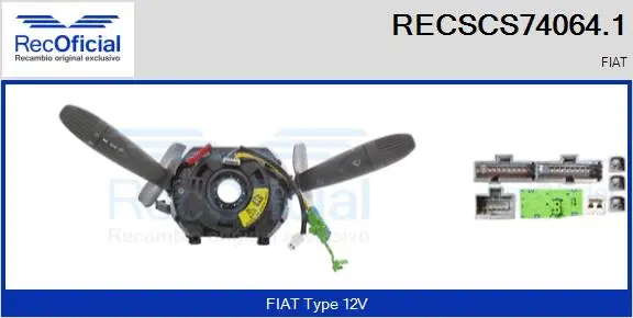 Steering Column Switch (RECSCS74064.1)