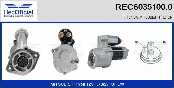 Starter (REC6035100.0)