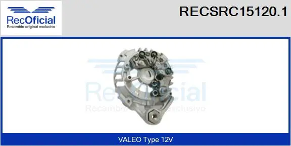 Rectifier, alternator (RECSRC15120.1)