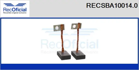 Carbon Brush, alternator (RECSBA10014.0)