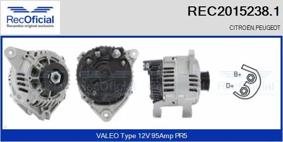 Alternator (REC2015238.1)