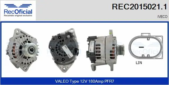 Alternator (REC2015021.1)