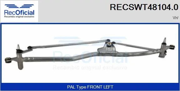 Wiper Linkage (RECSWT48104.0)