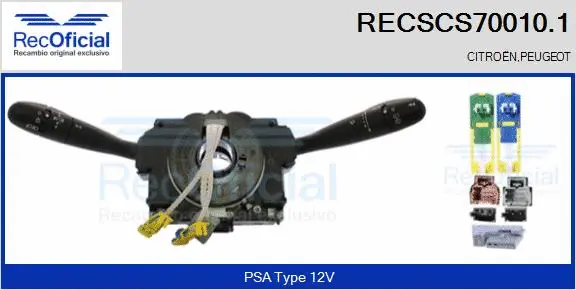 Steering Column Switch (RECSCS70010.1)
