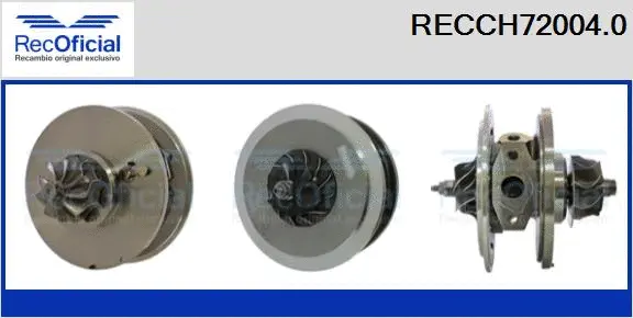 Core assembly, turbocharger (RECCH72004.0)