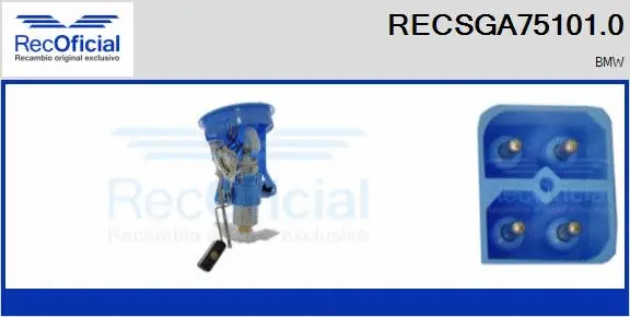 Fuel Feed Unit (RECSGA75101.0)