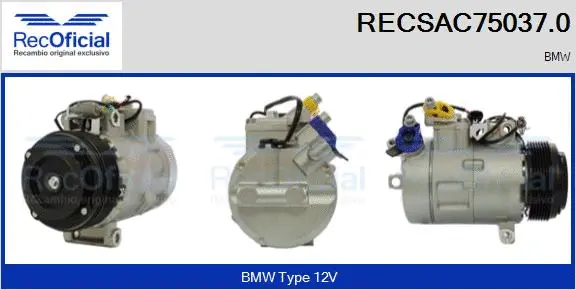 Compressor, air conditioning (RECSAC75037.0)