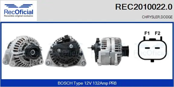 Alternator (REC2010022.0)