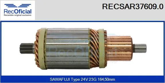 Armature, starter (RECSAR37609.0)