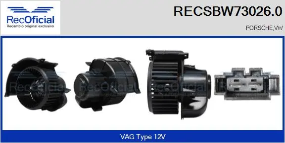 Interior Blower (RECSBW73026.0)