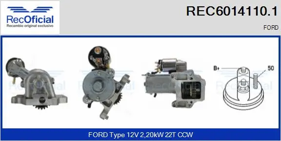 Starter (REC6014110.1)