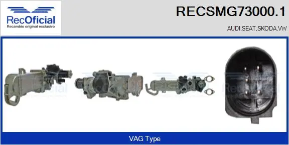 EGR Module (RECSMG73000.1)