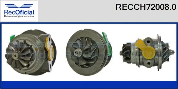 Core assembly, turbocharger (RECCH72008.0)