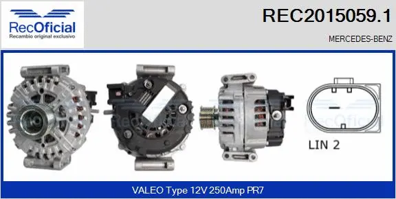 Alternator (REC2015059.1)