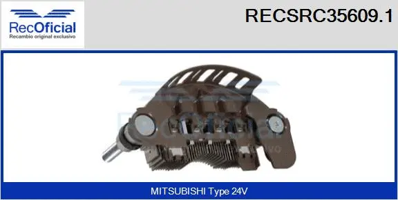 Rectifier, alternator (RECSRC35609.1)