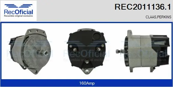 Alternator (REC2011136.1)